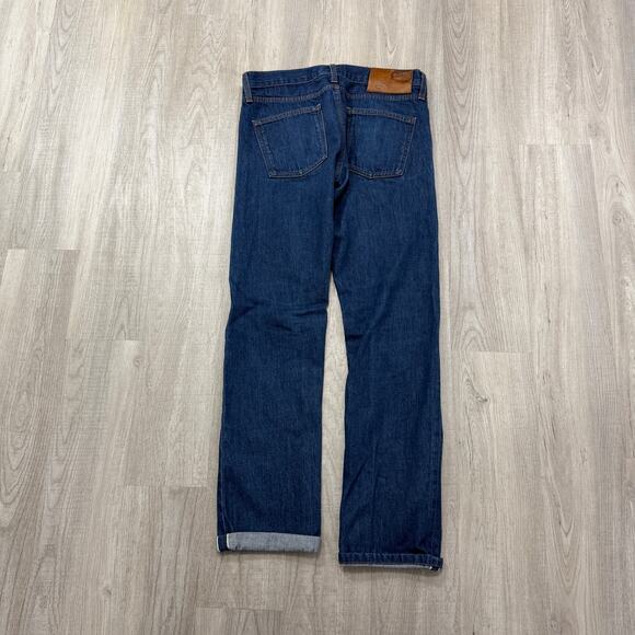 Naked & Famous Skinny Guy Natural Indigo Selvedge Jeans Men's 33 (Fits 33x33) - Picture 9 of 13